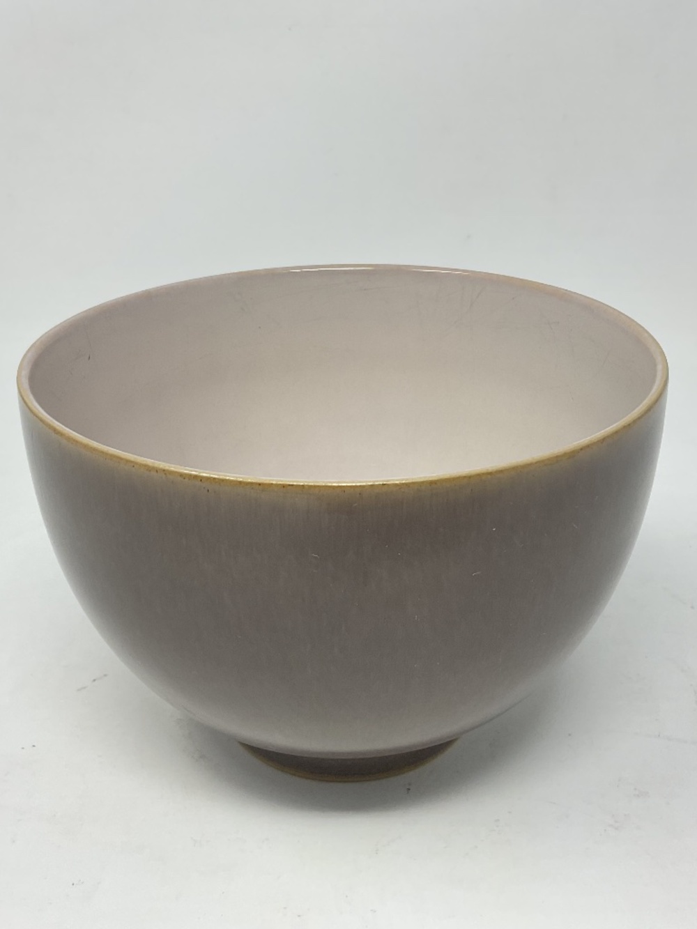 Denby Truffle Stoneware Deep Noodle Bowl (2 available $45 EACH)